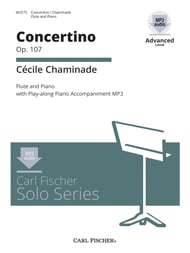 cover CONCERTINO OP 107 FLUTE/CD cover